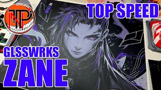 Review GLSSWRKS ZANE The Top Speed #GlassMousepad