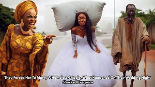 They Forced Her To Marry A Homeless Cripple, What Happened On Their Wedding Night Shocked Everyone