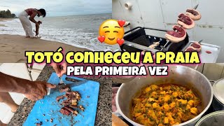 ELE PRECISAVA DISSO 😍  UM DIA DE DESCANSO ||  ALMOÇO DELICIOSO 😋 