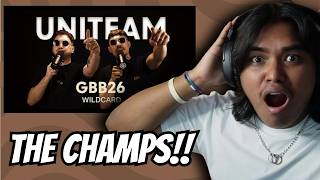 PRO SINGER REACTS To: UNITEAM | GBB26: World League Tag Team Wildcard