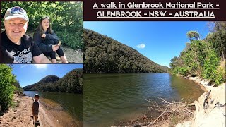 A walk in Glenbrook National Park to Nepean River Glenbrook