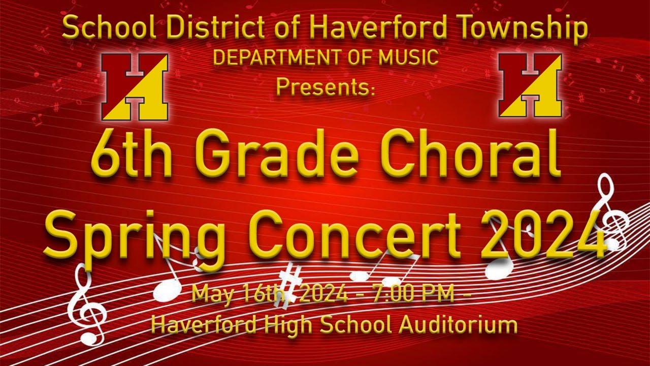 HMS 6th Grade Choral Spring Concert 2024 - YouTube