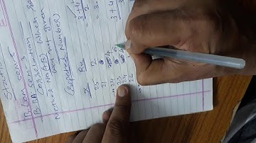 B.Com sem 5 BBA Sem 3 Statistics