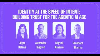 Identity at the Speed of Intent: Building Trust for the Agentic AI Age