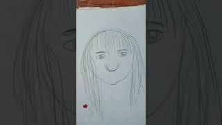 she is so perfect 💗.. #transition #drawing #artdrawing #pencilportrsit