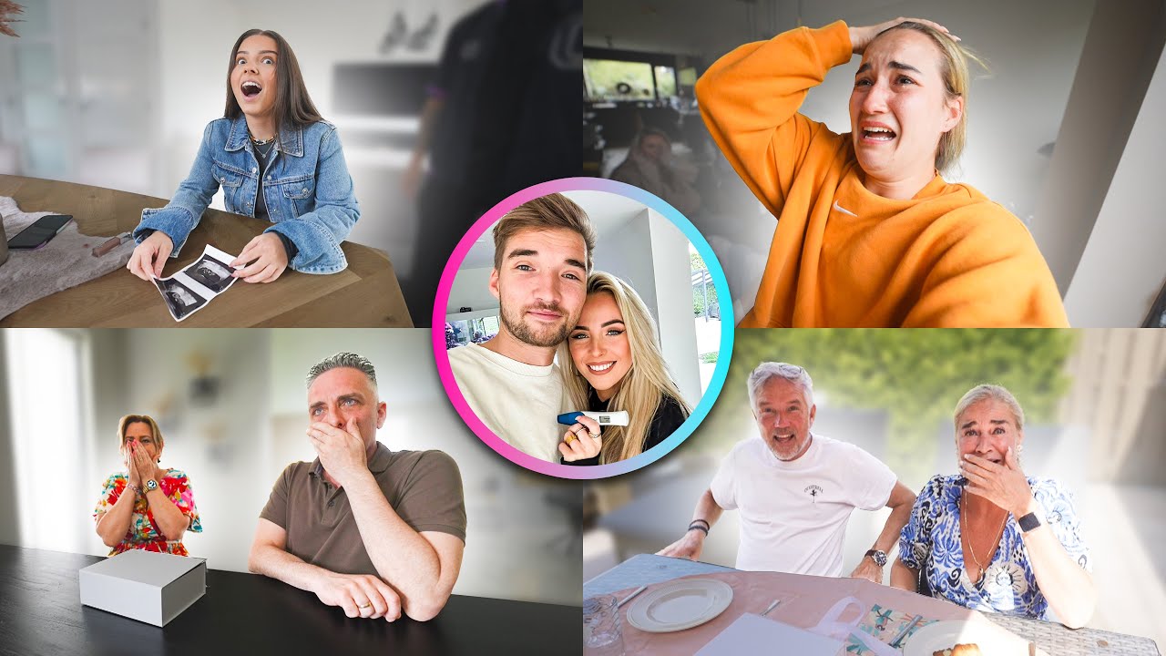 DE REACTIES VAN FAMILIE/VRIENDEN OP DE ZWANGERSCHAP!👶🏼