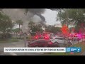 USF Students return to campus after a massive fire at the Marine Science Building
