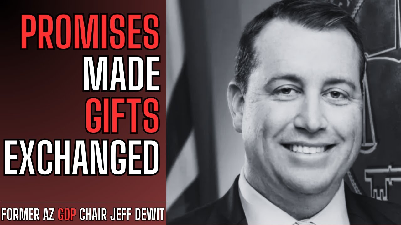 Former AZ GOP Chair Jeff DeWit Tries To BRIBE Kari Lake. CAUGHT On Tape