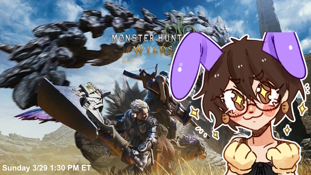 【Monster Hunter Wilds】Getting on My Friends' Level!【ENVtuber】#BweadyLive