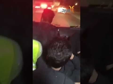 توقف باص يقل مشجعي المنتخب الوطني نتيجة ن زاع عشائري في ميسان المربد