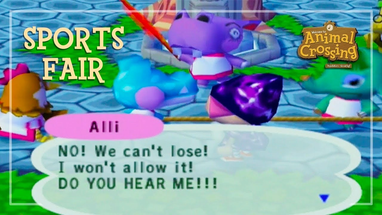 Animal Crossing Oakwood Sports Fair YouTube