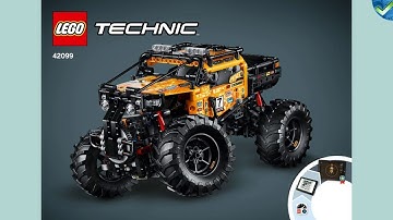 42099 4X4 X-treme Off-Roader LEGO® Technic Manual at the Brickmanuals Instruction Archive