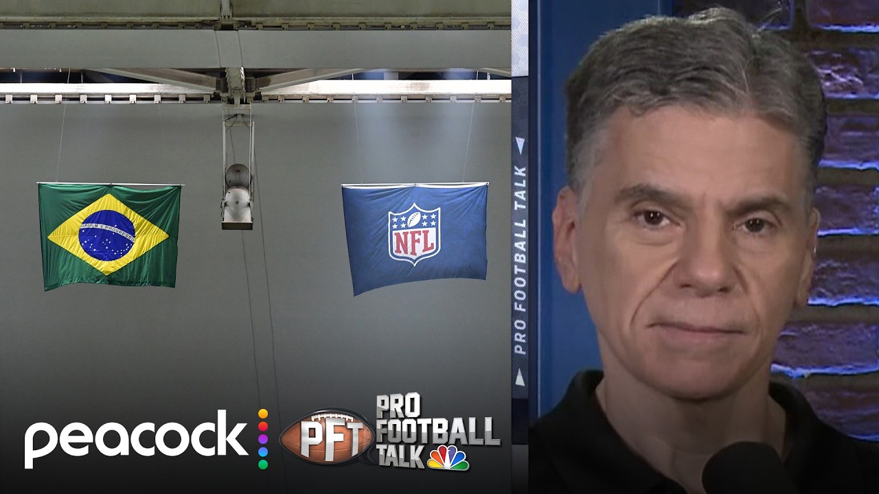 Analyzing playing surface concerns ahead of Brazil game | Pro Football Talk | NFL on NBC