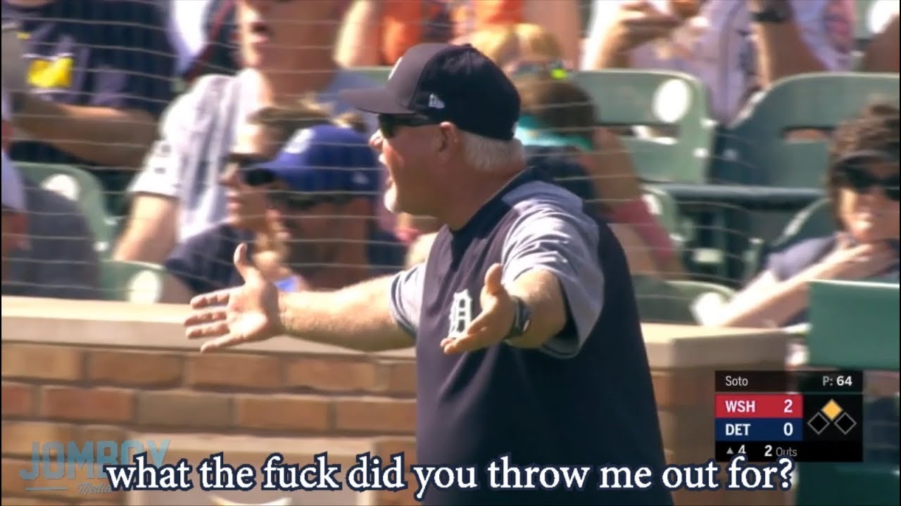 Ron Gardenhire gets ejected for the 7th time this season, a breakdown hot mics