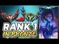 What happens when the rank 1 sylas visits bronze elo insane 1v5