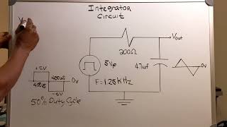 Resistor Capacitor RC Integrator Circuit!