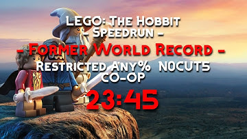 LEGO: The Hobbit - Former WR SPEEDRUN - Restricted Any% CO-OP - in 23:45 LRT with Toasterity
