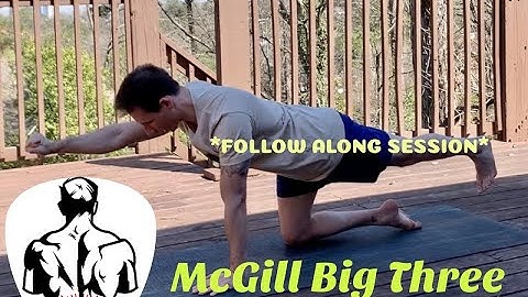 McGill Big 3 Follow Along Session (Fix Your Back Pain!)
