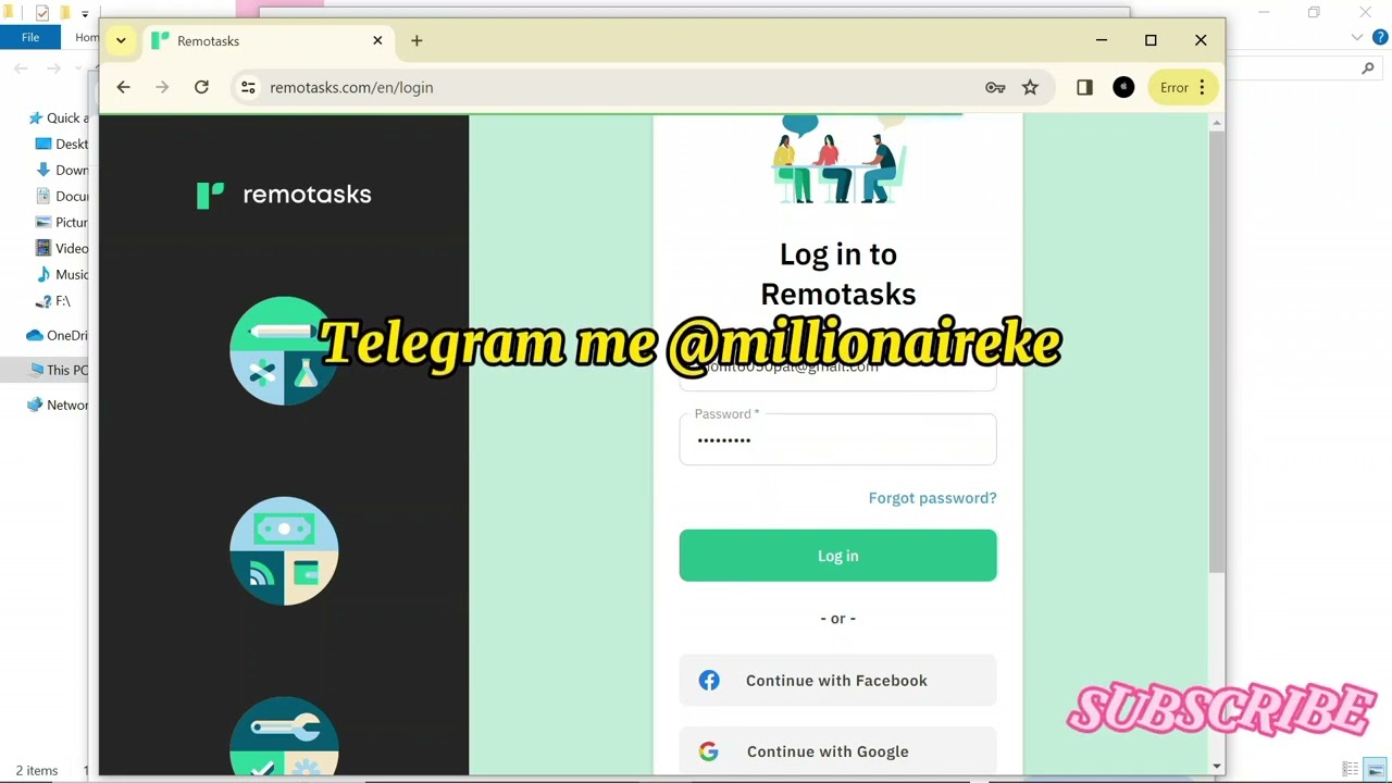 HOW TO LOGIN REMOTASKS ACCOUNTS KENYA AND REMOTASKS ACCOUNTS FOR SALE