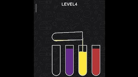 Water Sort Puzzle: Level 1, 2, 3 and 4 #solution #puzzlegame #gameplay #walkthrough