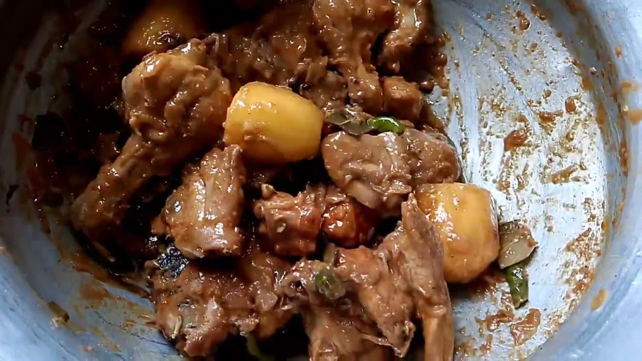 কম উপকরণে ঘরোয়া ভাবে রান্না করে ফেললাম বিরিয়ানি