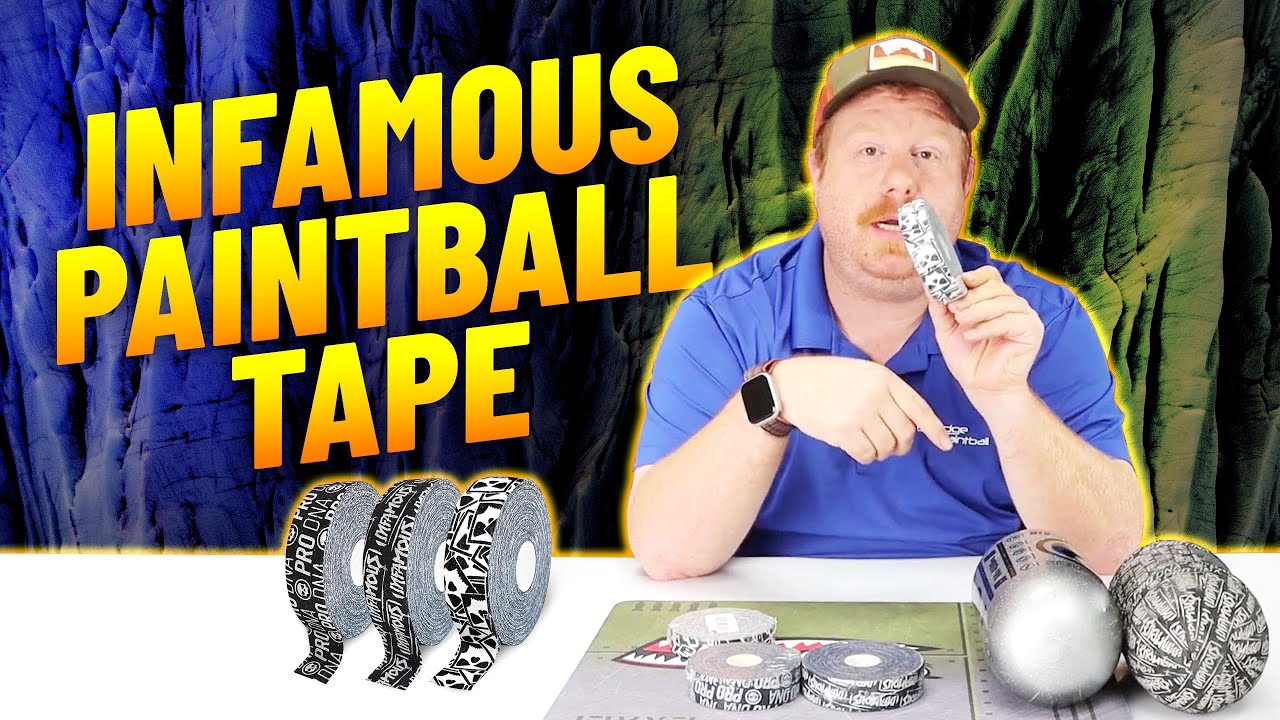 How to Wrap your Paintball Tank with Tape Infamous Tape YouTube