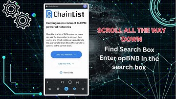 ADD opBNB to your Metaask Wallet