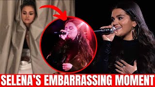 Selena Gomez Major Wardrobe Malfunction After Concert