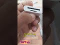 Đầu Đọc Thẻ Nhớ SD/MicroSD Cổng Lightning #nytvn #nytreview #0001 #ligtning #microsd #adapter