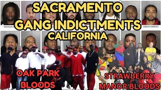 Sacramento Gang Indictments: Oak Park Bloods, Strawberry Manor Bloods & More  (California Gangs)