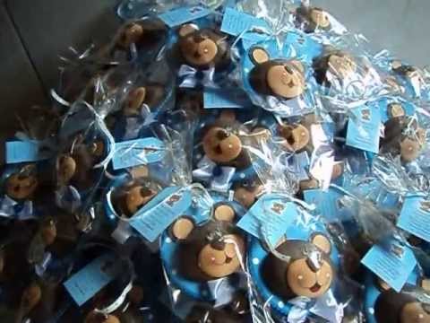 LEMBRANCINHA URSO MARROM E AZUL- CHAVEIRINHO (Ateliê Fran E.V.Artes) - YouTube