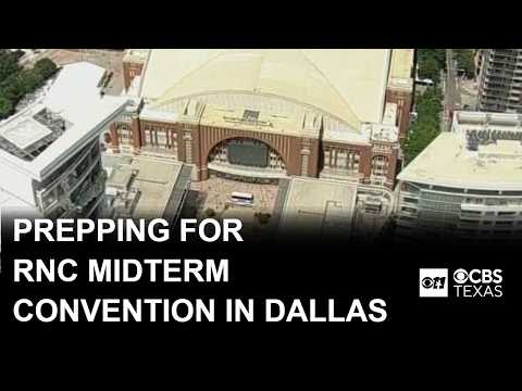 Preparations for RNC Midterm Convention in Dallas