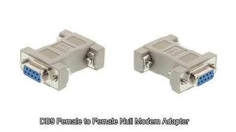 Starte 90 degree Serial DB9 to DB9 RS232 adapter for serial printers, modems, POS devices