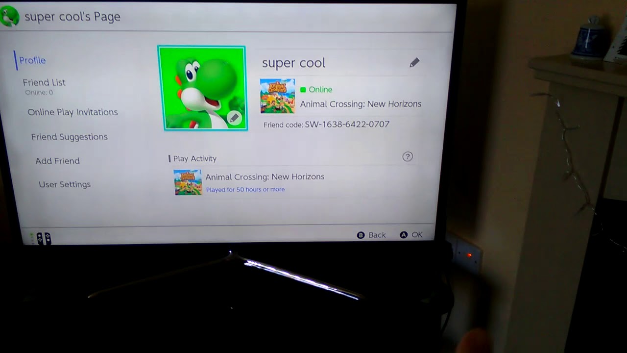 Animal crossing friends code