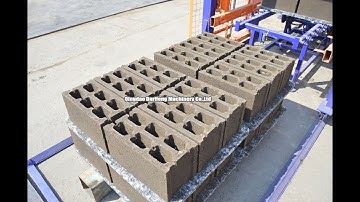 QT6-15 Automatic concrete block machine for making 400x200x200mm hollow blocks