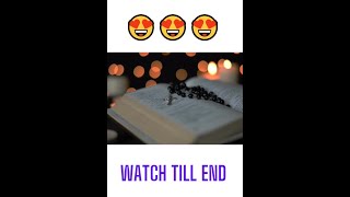 Cross And Bible With Bokeh Lights #shorts || Viral बुज़ुर्ग