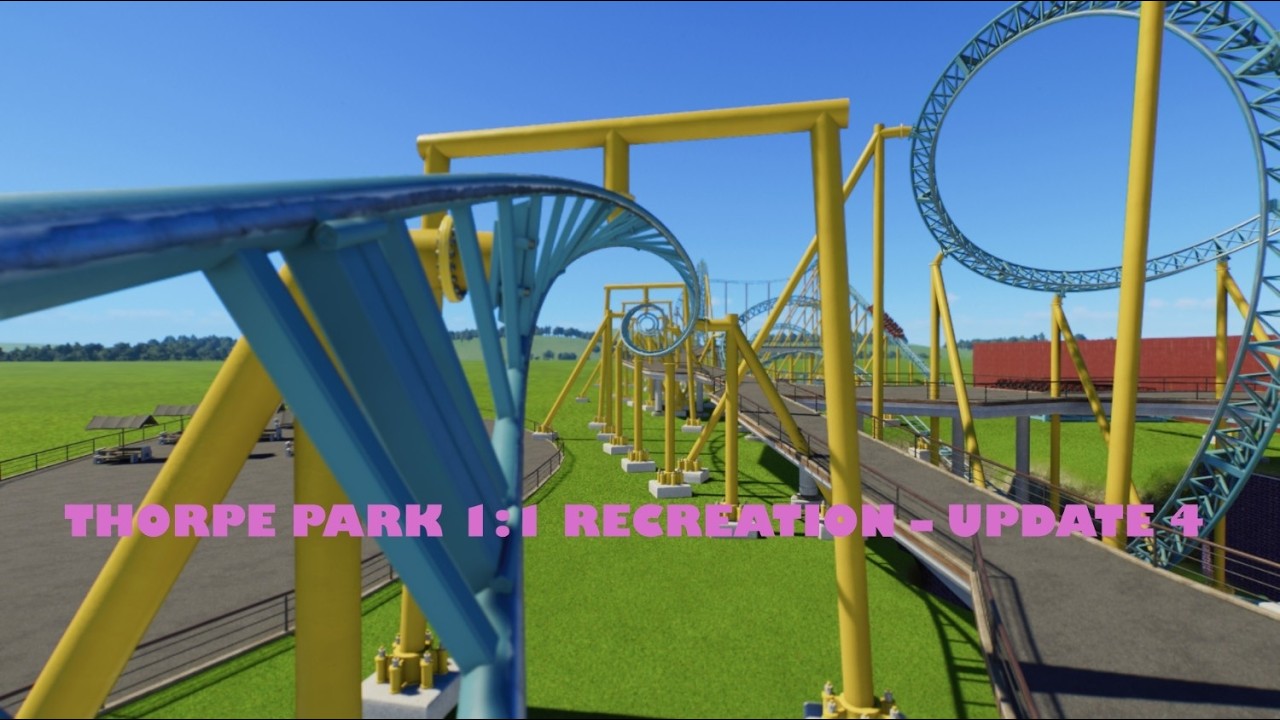 Thorpe Park 1:1 Recreation - Update 4: Starting Colossus!