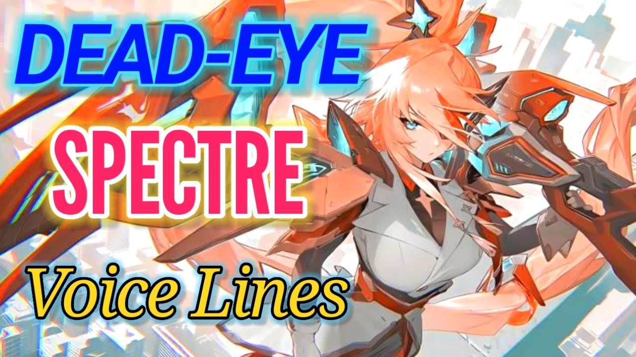 Lesley Deadeye Spectre - Aspirant skin voice lines and quotes - dialogues Mobile Legends