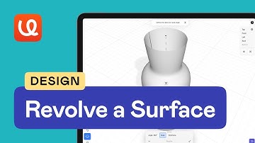 uMake Help - Design - Revolve a Surface