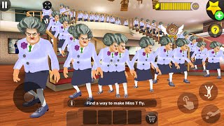 Scary Teacher 3D -  Miss T Pranked Again, new white suit character update