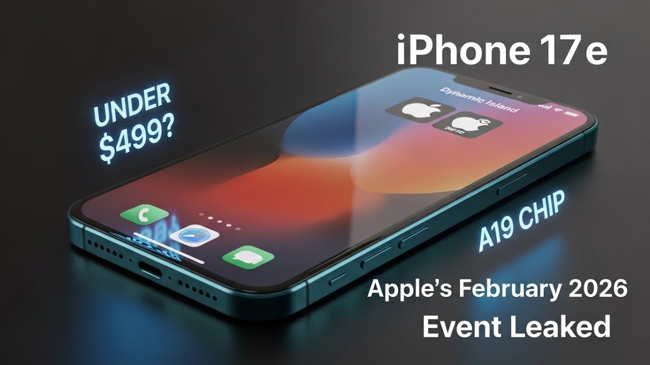 iPhone 17e Leaked: Apple’s February 2026 Event Changes Everything! 🚨