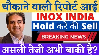 inox india share latest news | inox india share news today | inox india hold or sell | Inox target