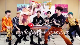 the most intense rock paper scissors in got7 history