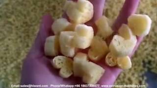 Heart Shape Bread Chips Making Machine Extruder Machine Production Line