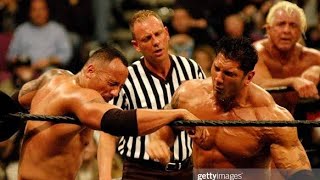 Batista vs The rock (Batista Spinbuster The rock)