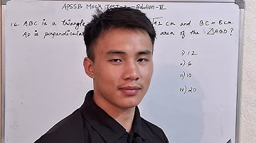 Apssb (ARUNACHAL PRADESH STAFF SELECTION BOARD) MOCK TEST -B -SOLUTUON PART III