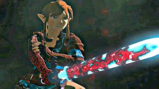 Zelda Tears of The Kingdom  Link Loses His Arm Vs Demon King Scene (2023) 4K ULTRA HD