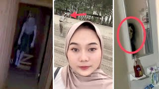 POCONG SIANG BOLONG DI PANTAI ? 7 PENAMPAKAN HANTU TERJELAS DAN VIDEO SERAM YANG BIKIN TAKUT