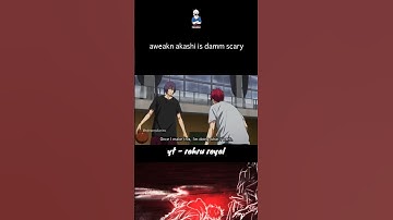 akashi from Kuroko no basket || anime badass moment edit shorts