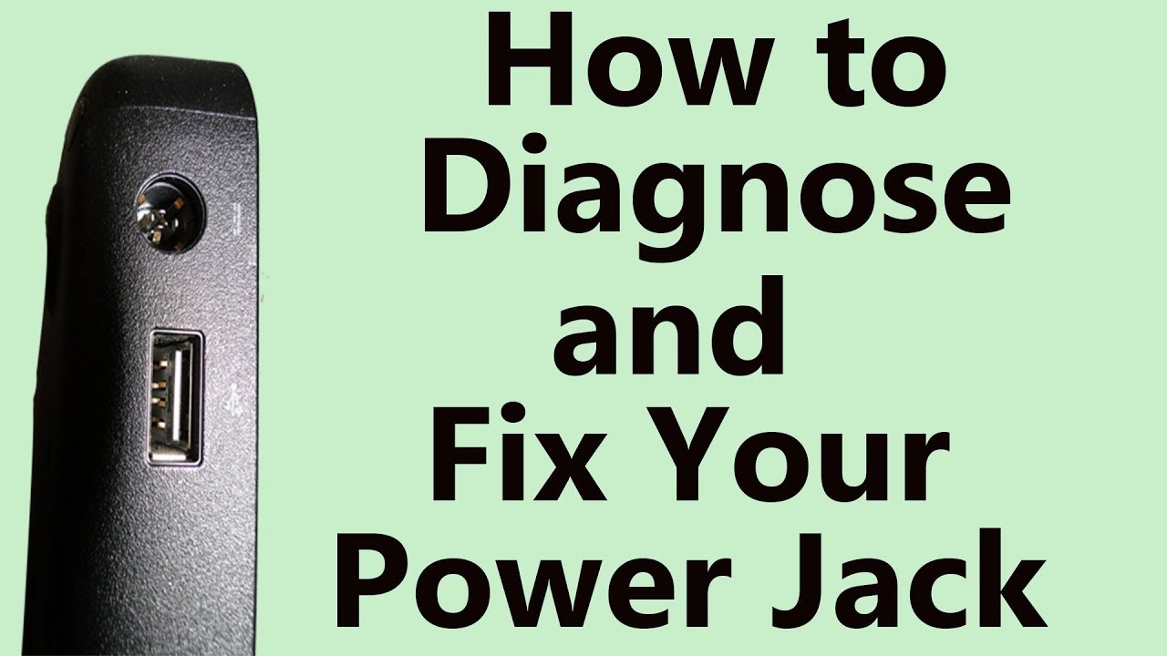 How to Fix a Broken Power Jack on Your Laptop